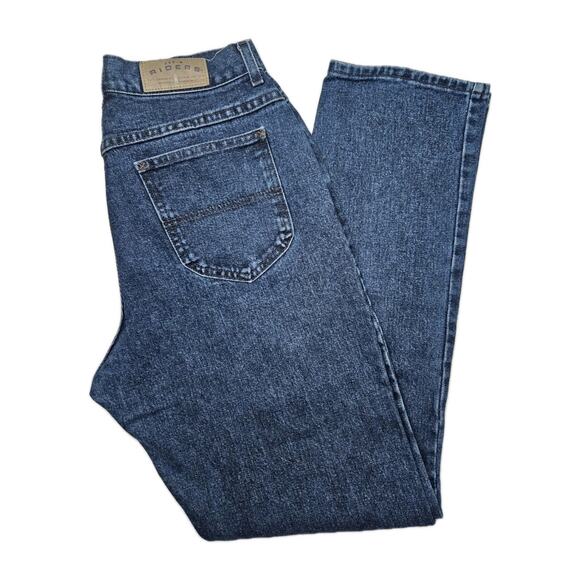 Vintage Denim Riders Jeans Straight Leg High Rise Women's 10 Tall 30x32 Mom Jean - Picture 1 of 10